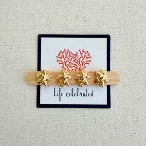 *Gold Bow Charm* KEEP COLLECTIVE Retired $14 Each